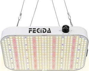 FECiDA Dimmable 1000W LED Grow Light, UV-IR Included Full Spectrum LED Grow Tent Light for 2x2 3x3 2x4 ft, 2023 Best Indoor Plants Growing Lamps, Daisy Chain Function & Quiet Build-in Fan
