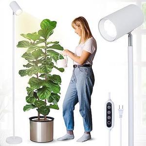 FRGROW Grow Lights for Indoor Plants Full Spectrum, Plant Lights for Indoor  Growing, 3000k/5000k/660nm Plant Grow Lamps, Clip on Plant Lamp with White