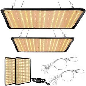 Grow Light for Indoor Plants - SERWING 200W LED Grow Light Full Spectrum, Plant Growing Lamp for Indoor Cultivation, Greenhouse, Grow Tent, Hydroponics (Sunlight)