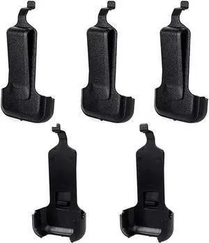abcGoodefg Walkie Talkie Belt Clip for Retevis RT22 RT622 RT22S Zastone X6 LT-316/TD-M8/ZS-B1/NK-U1 R1 Two Way Radios (5 pcs)