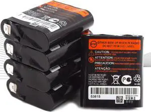 elxjar (5-Pack) 3.6V 1000mAh Rechargeable Batteries for Motorola 53615 m53615 KEBT-071A KEBT-071-B KEBT-071-C KEBT-071-D Talkabout 5950 T4800 T4900 T5000 T5800 T9500R Two-Way Radio