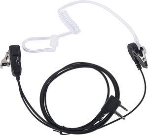Pdflie AVPH3 Surveillance Earpiece with VOX PTT Headset with Mic for Midland Walkie Talkie GXT1000VP4 lxt600vp4 t71 t71vp3 ltx600pa lxt500pa LXT600 GXT1000 LXT GXT GMRS FRS Handheld Radios