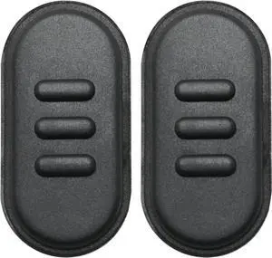 ITROLLE PTT Button 2PCS Black Talk PTT Launch Key Switch Button Walkie-Talkie Accessories for Motorola A10 A12 A10D CP110 Two-Way Radio