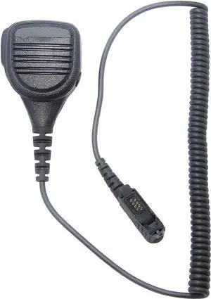 MaximalPower Palm Speaker Mic with Reinforced Cable and Noise Reduction Remote Shoulder Microphone for Motorola DMR Radio XPR3300 XPR3500 XPR3300e XPR3500e XPR 3300 3500 3300e 3500e