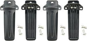 MINGYINIGE 4 Pack KBH-10 Belt Clip Compatible for Kenwood TK-270G TK-272G TK-2100 TK-2118 TK-3206 TK-3207 TK-280 TK-290 TK-2302 Radio