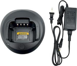 PMLN5228 PMLN5228A Rapid Charger for CP185 CP100D EP350 CP140 CP145 CP160 CP476 CP477 CP1300 CP1600 CP1660 Portable Radio PMLN5398 PMNN4476A PMNN4081AR PMNN4080AR PMNN4082BR