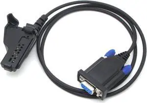 Kymate RKN4035 Programming Cable Compatible for Motorola HT1000 JT1000 MT2000 MT2100 MTS2000 MTX2000 MTX8000 XTS3000 XTS3500 GP900 GP9000 XTS1500 MTX XTS3000 Walkie Talkie Date Cable for Ham Radio