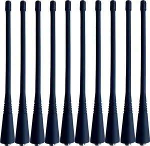 10X UHF Whip Antenna for Motorola Radio SP10 SP50 P1225 CP150 CP200 CP200D GP300 GP320 GP340 HT750 HT1250 PRO5150 PRO7150 Walkie Talkie