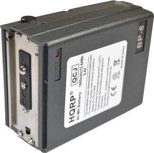 HQRP 1600mAh Ni-MH Battery Compatible with Icom BP-8 IC-02AT / 2AT / IC-03AT / 3AT IC-2GAT / 4GAT / 2A / 32A / 32E IC-M2 / M5 / M11 / M12, IC-U2, IC-U12, IC-U16, IC-12GAT Two Way Radio