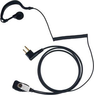 BVMAG Cp200d Earpiece for Motorola,Walkie Talkie Headset G Shape with Ptt Mic for Cp200 cls1110 cls1410 Cp185 Rdm2070d Two Way Radio