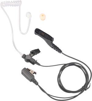 Kymate XPR7550e XPR7350 Noise Reduction Earpiece with Mic for Motorola Radio XPR7580 XPR7550 APX7000 APX6000 APX8000 XPR6550 DGP8050 DGP8550 XPR6350 Two Way Radio Acoustic Tube Surveillance Headest