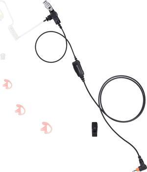commountain SL300 SL3500e Earpiece with Mic Compatible for Motorola Radios TLK 100 TLK 110 SL7550 SL7550e SL7580 SL7580e SL7590 SL7590e SLN 1000 SL 300, TLK100 TLK110 SLN1000 Acousic Tube Headset
