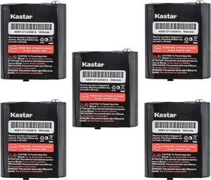 Kastar 5Pack Battery Replacement for Em1000 Talkabout Radios and Motorola M53615 KEBT-071-A KEBT-071-B KEBT-071-C KEBT-071-D T4800 T4900 T5000 T5320 T5400 T5500 MJ270R MS350R MT350R MC220R MR355 T4800