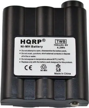 HQRP Rechargeable Battery Pack Compatible with Midland GXT-950 / GXT950 / GXT950VP4 / GXT-1000 / GXT1000 / GXT1000VP4 / GXT-1050 / GXT1050 / GXT1050VP4 Two-Way Radio