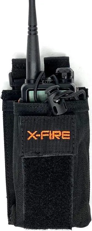 X-FIRE® Compact Washable Portable Radio MOLLE Pouch or Duty Belt Holder