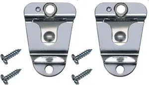 2Pack Quality Microphone Hang Up Clip Microphone Holder Clip Screw in Compatible with CB Motorola Radio HLN9073B CDM1250 CDM750 GM300 M1225 GM3688 GTX800 Kenwood TK768G TK868G TM471A Two Way Radios