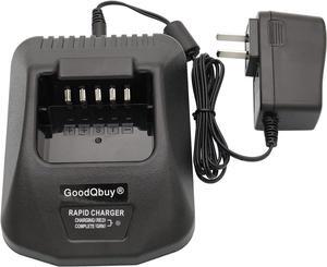 KSC-25 Rapid Charger is Compatible with Kenwood Radio TK-2140 TK-3140 TK-2160 TK-3160 TK-2170 TK-3170 TK-2360 TK-3360 NX-220 NX-320 KNB-57L KNB-55L KNB-35L KNB-56N KNB-26N KNB-25A Battery