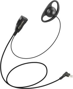 Arrowmax AEH2500-M1 D-Shape Earhanger PTT for Motorola CP200D CP100D R2 DEP450 BPR40D CP200 CP185 BPR40 CLS1410 CLS1110 DTR700 DTR650 RDU4100 RDU4160D RMU2040 RMU2080D CLS