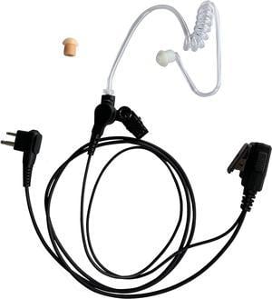 Acoustic Tube Surveillance Headset Earpiece for Motorola TwoWay Radio CP200 CP200D CP200XLS CP185 GP300 DTR650 PR400 EP450 PRO1150 CLS1110