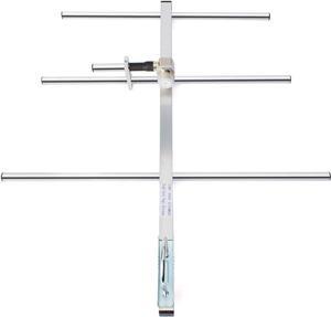 TWAYRDIO 7dBi Outdoor Yagi Antenna 100W 400-470MHz High Gain Antenna with SL16 Female Connector for UHF Mobile Radio and Two-Way Radio