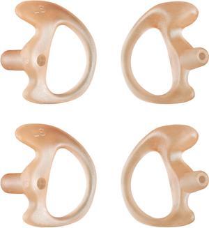 LEIMAXTE Earmold Earbud for Acoustic Tube Earpiece Motorola Kenwood Two-Way Radio Acoustic Coil Tube Audio Kits Pink2 Pairs-Medium