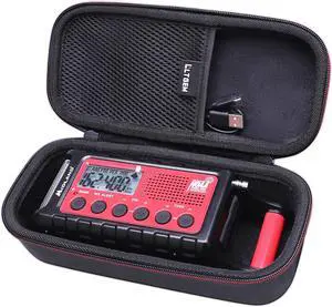 LTGEM EVA Hard Case for Midland ER310/ ER210/ ER300 Emergency Crank Weather AM/FM Radio