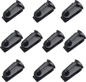 Kymate NTN9392B Talkabout Belt Clip Walkie Talkie Replacement for Motorola Raidos SX600 T5320 T5428 T6200 T5720 MS350R FV500 MC225R T9000 SX750 MB140R EM1020R MH230R 10Pcs