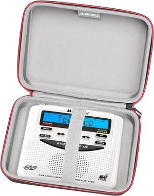 RLSOCO Hard Case for Midland WR400 / WR120B / WR120EZ Emergency Weather Alert Radio (Case Only)
