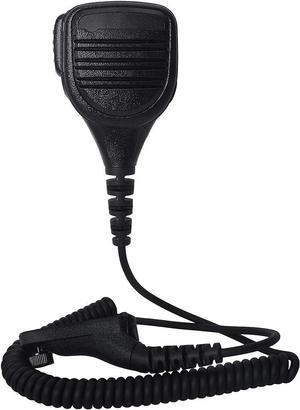 HYS IP54 Waterproof Speaker Shoulder Microphone, Handheld Remote Speaker Mic with Reinforced Cable for APX4000 APX6000 APX7000 XPR6350 XPR6550 XPR7350 XPR7550 APX 4000 6000 7000 8000
