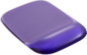 STAPLES 811731 Gel Mouse Pad/Wrist Rest Combo Purple (18265)