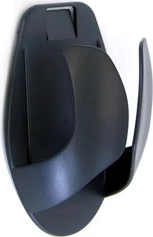 Ergotron  Mouse Holder, Wall Wireless Mouse Slim Storage Organizer  Black