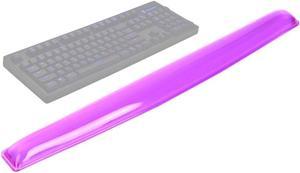 ABRONDA Gel Keyboard Wrist Rest Pad - Gel Keyboard Wrist Rest Pad | Wrist Rest Support for Office Gaming Computer Laptop Ergonomic Comfortable Pain Relief- Purple