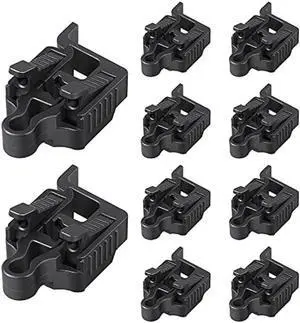 EDISHINE 10-Pack Low Voltage Wire Connector, Landscape Lighting Cable Connectors Waterproof for Landscape Lighting/Pathway Light/Spotlight, 10/12/14/16/18 Gauge Cables Compatible,UL Listed