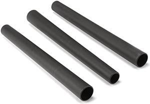 Shop-Vac 9061400 1.25 Inch Diameter Extension Wands, Polypropylene Construction, Black, (3 Pack)