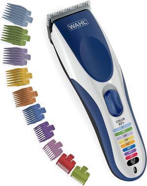 Wahl Color Pro Cordless Rechargeable Hair Clipper & Trimmer  Easy Color-Coded Guide Combs - for Men, Women, & Children  Model 9649P