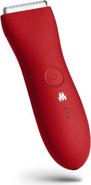 MERIDIAN Original Bikini Trimmer for Women, Body Hair Trimmer for Women, Pubic Hair Trimmer for Women, Body Shaver Women, Body Trimmer for Women & Men, Body Groomer for Women & Men Lava