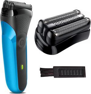 21B Series 3 Replacement Head for Braun Electric Shaver, S3 Wet and Dry Replacement Head Compatible with Braun Series 3 Replacement Head Foil and Cutter 300s, 310s, 3010BT (1 Count)