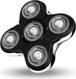 Balder Pro Replacement Head for Remington Balder Pro Head Shaver SPR XR7000,5 Dual Track Heads for Remington Shaver Replacement Heads-Precision Electric Shaving for Bald Men.(1Pack)