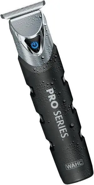 Wahl Pro Series Forever Blade Stainless Steel Cordless Rechargeable Beard Trimmer for Men with No Slip Grip & USB charge, Made in The USA  Model 3026017