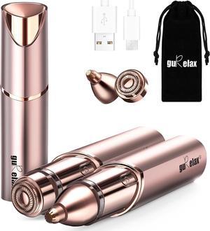 Facial Hair Removal for Women(Gen 3 Pro), guRelax Facial Hair Remover, Luxury Hair Removal Device for Face, Eyebrow, Peach Fuzz, with 2 Flawless Replacement Heads