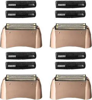Pro Shaver Replacement Foil and Cutters compatible with andis 17220/17230 shaver ProFoil Lithium replacement Gold,4 pcs