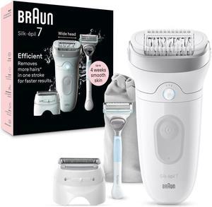 Braun Silk-épil 7 Epilator, Wet & Dry, Lasting Smooth Skin, SE7-141