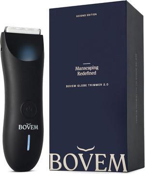 BOVEM Globe Trimmer 2.0 Electric Razor for Men Pubic Hair, Body Hair Trimmer, Groin Hair Trimmer For Men, Balls Trimmer Men Electric Shaver, Mens Grooming Kit  Body, Face, Groin & Beard Hair Clippers