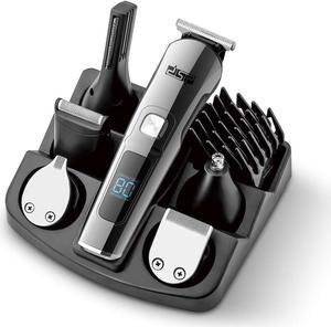 DSP® Facial Hair Trimmer for Men Electric Clippers and Grooming Sets for Pubic Hair Beard Nose Trimmer Kits USB Rechargeable IPX7 Waterproof