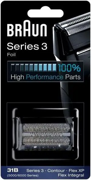 Braun 31B Replacement Foil and Cutter Cassette Multi Black BLS Combi Pack