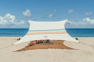 Neso Tents Grande Beach Tent, 7ft Tall, 9 x 9ft, Reinforced Corners and Cooler Pocket
