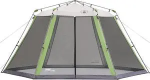 Skylodge Screened Canopy Tent with Instant Setup, 10x10/15x13ft Portable Screen Shelter with 1-Minute Setup for Bug-Free Lounging, Great for Picnic, Yard, Beach, Park, Camping, & More