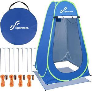 Pop Up Privacy Tent, Sportneer 6.26 FT Tall Changing Tent Camping Shower Tent Portable Pop Up Privacy Tent Changing Tent Dressing Room Camp Bathroom Toilet Rain Shelter for Camping Beach Outdoor