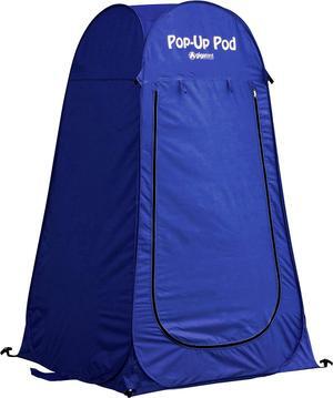 GigaTent Pop Up Pod Changing Room Privacy Tent  Instant Portable Outdoor Shower Tent, Camp Toilet, Rain Shelter for Camping & Beach  Lightweight & Sturdy, Easy Set Up, Foldable (Navy)