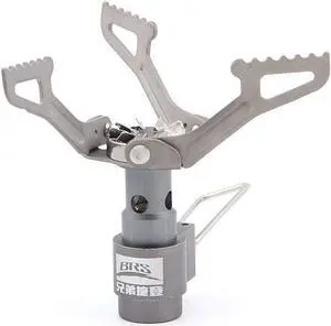 BRS Stove BRS 3000T Stove Ultralight Titanium Backpacking Stove Portable Propane Camping Stove Only 26g